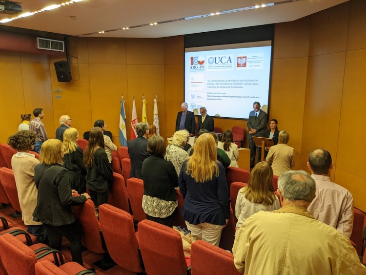 Acto en Conmemoración del Centenario de las Relaciones Diplomáticas entre Argentina y Polonia en Rosario